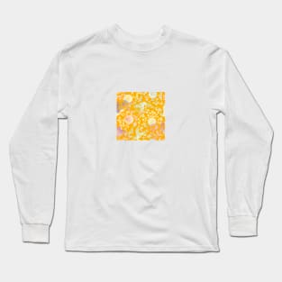 traditional flower and bird onament Long Sleeve T-Shirt